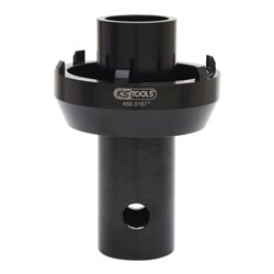 KS Tools 3/4 Zoll Nutmuttern-Schlüssel mit 6 Zapfen für Mercedes, 105-125 mm