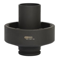 KS Tools 3/4 Zoll Nutmuttern-Schlüssel mit 6 Zapfen mit Führungsrohr für Mercedes, Innenzapfen D. 64 mm