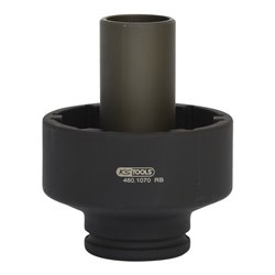 KS Tools 3/4 Zoll Nutmuttern-Schlüssel mit 6 Zapfen mit Führungsrohr für Mercedes, Innenzapfen D. 46 mm