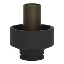 KS Tools 3/4 Zoll Nutmuttern-Schlüssel mit 6 Zapfen mit Führungsrohr für Mercedes, Innenzapfen D. 46 mm