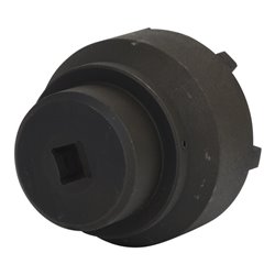 KS Tools 3/4 Zoll Nutmuttern-Schlüssel mit 6 Zapfen für Mercedes und MAN, 95-115 mm