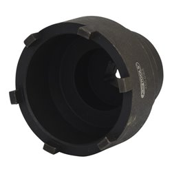 KS Tools 3/4 Zoll Nutmuttern-Schlüssel mit 6 Zapfen für Mercedes und MAN, 95-115 mm