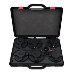 KS Tools LKW Turbolader-Ladeluft-System-Prüfkoffer-Satz, 7-tlg