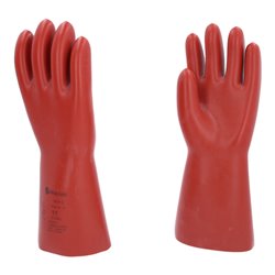 KS Tools Elektriker-Schutzhandschuh mit mechanischen und thermischen Schutz, Größe 11, Klasse 2, rot 11117.0094
