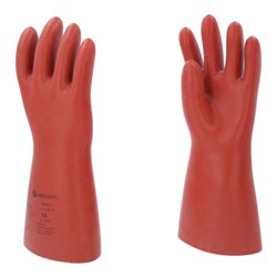 KS Tools Elektriker-Schutzhandschuh mit mechanischen und thermischen Schutz, Größe 10, Klasse 3, rot 10117.0096