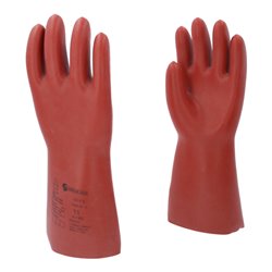 KS Tools Elektriker-Schutzhandschuh mit mechanischen und thermischen Schutz, Größe 11, Klasse 0, rot 11117.0088