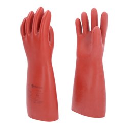 KS Tools Elektriker-Schutzhandschuh mit mechanischen und thermischen Schutz, Größe 10, Klasse 2, rot 10117.0010