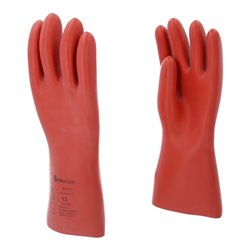KS Tools Elektriker-Schutzhandschuh mit mechanischen und thermischen Schutz, Größe 12, Klasse 2, rot