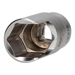 KS Tools 3/8 Zoll Spezial-Winkel-Rohrverbinder-Stecknuss, 19 mm