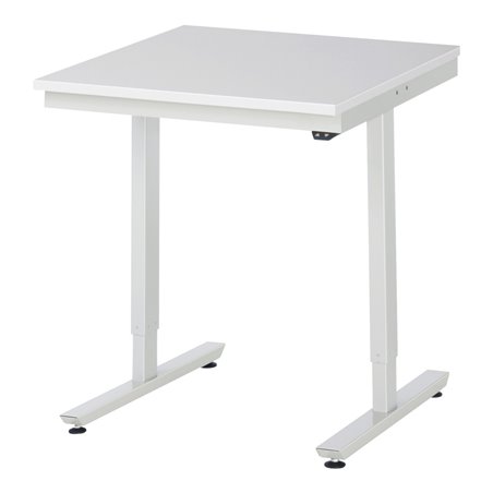 RAU Arbeitstisch adlatus 150 elektrisch höhenverstellbar Arbeitsplatte mit Melaminharzbeschichtung