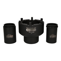 KS Tools Nutmuttern-Schlüssel-Satz mit 2 Führungsrohren für Mercedes, D. 113 mm , 3-tlg