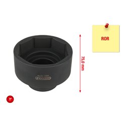 KS Tools Achsmuttern-Schlüssel für ROR, 83 mm