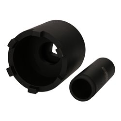 KS Tools Nutmuttern-Schlüssel-Satz mit Führungsrohr für MAN, D. 76,5 mm , 2-tlg