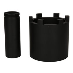 KS Tools Nutmuttern-Schlüssel-Satz mit Führungsrohr für MAN, D. 76,5 mm , 2-tlg