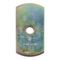 KS Tools Adapterplatte Fuso 330, D. Innen 129 mm, D. Außen 142 mm