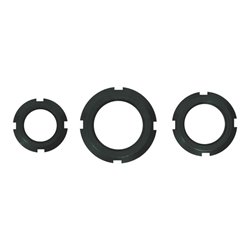 KS Tools Nutmuttern-Schlüssel-Satz, Zapfen aussen liegend, 9-tlg