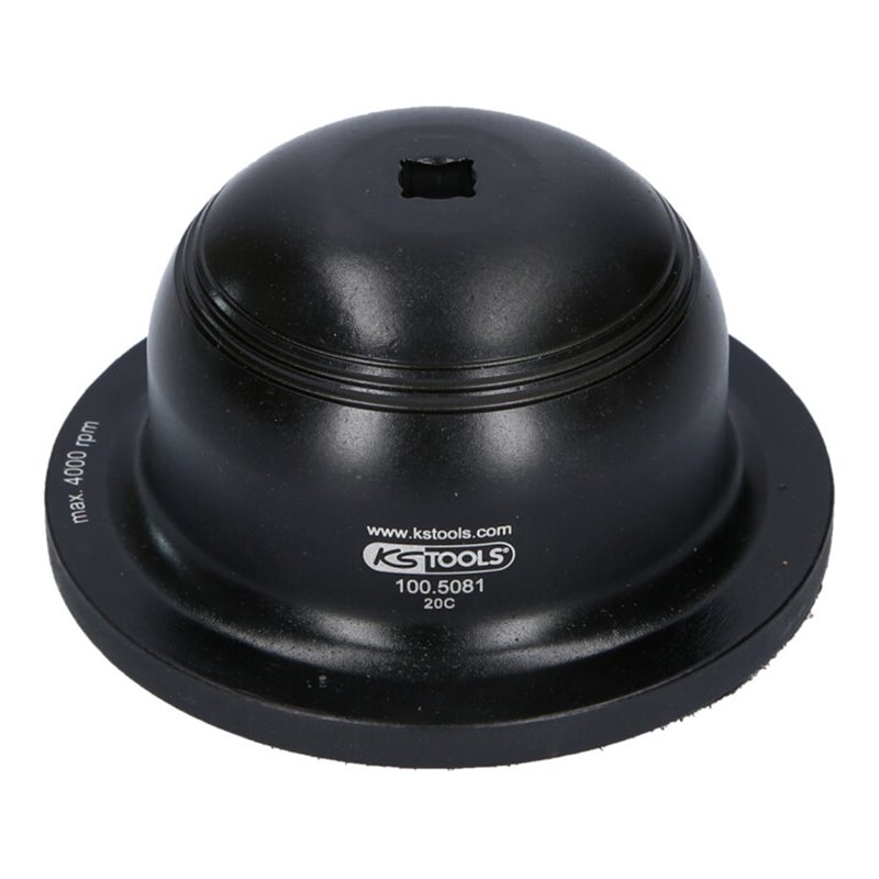 KS Tools Aluminium-Radnabenschleifer ohne Reinigungsscheibe, 150 mm