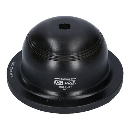 KS Tools Aluminium-Radnabenschleifer ohne Reinigungsscheibe, 150 mm