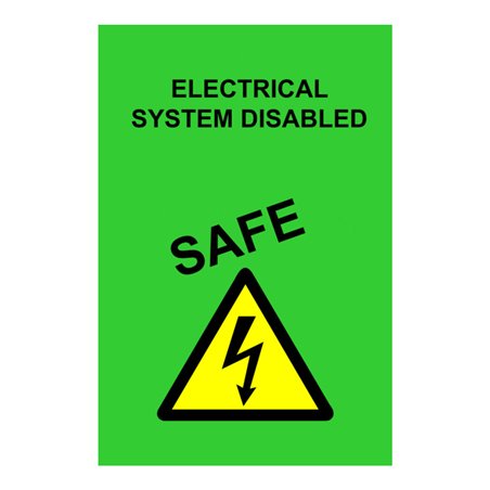 KS Tools Poster - Gesichert, grün