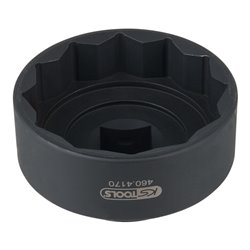 KS Tools 1 Zoll Achsmuttern-Schlüssel für Iveco, 12-kant, 85 mm