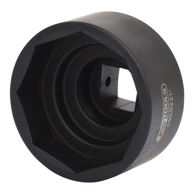 KS Tools 1 Zoll Achsmuttern-Schlüssel für Scania 8-kant, 80 mm