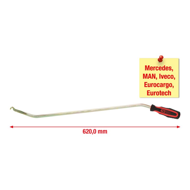 KS Tools Bremsfederhebel für LKW, 620 mm