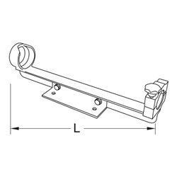 KS Tools Halter für Federspanner, 500 mm