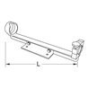 KS Tools Halter für Federspanner, 500 mm