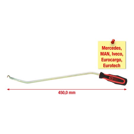 KS Tools Bremsfederhebel für LKW, 450 mm