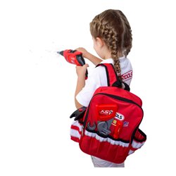 KS Tools Werkzeug-Rucksack für Kinder mit Sortiment, 25-tlg