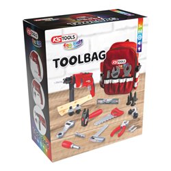 KS Tools Werkzeug-Rucksack für Kinder mit Sortiment, 25-tlg