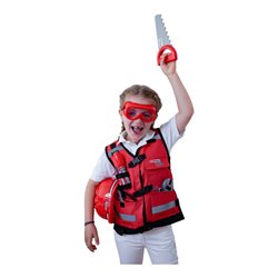 KS Tools Werkzeug-Weste für Kinder mit Sortiment, 9-tlg