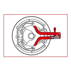 KS Tools Bremsbacken Montage und Demontagewerkzeug für Volvo