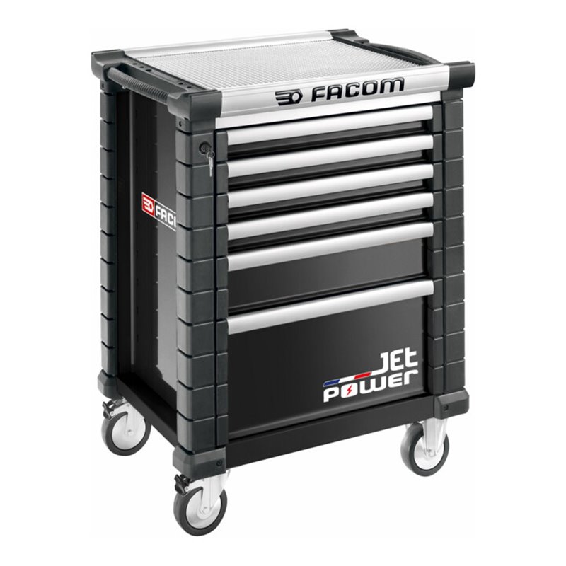 Facom Werkstattwagen 6 Schubfächer + Strom JET.6NM3APOWER