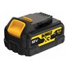 DEWALT 18 Volt / 5 Ah XR Ersatz-Akku mit speziellem Gehäuseschutz gegen Säuren und Chemikalen DCB184G-XJ