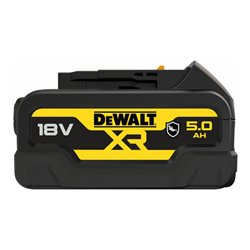 DEWALT 18 Volt / 5 Ah XR Ersatz-Akku mit speziellem Gehäuseschutz gegen Säuren und Chemikalen DCB184G-XJ