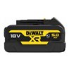 DEWALT 18 Volt / 5 Ah XR Ersatz-Akku mit speziellem Gehäuseschutz gegen Säuren und Chemikalen DCB184G-XJ