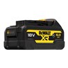 DEWALT 18 Volt / 5 Ah XR Ersatz-Akku mit speziellem Gehäuseschutz gegen Säuren und Chemikalen DCB184G-XJ