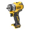 DEWALT 12 Volt Akku-Bohrschrauber mit 4 werkzeuglos wechselbaren Werkzeug-Aufnahmen (Basisversion) DCD703NT-XJ
