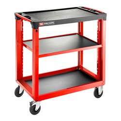 Facom Fahrbarer Beistelltisch 3 Ebenen 4 Mod ROLL.UC3SM4