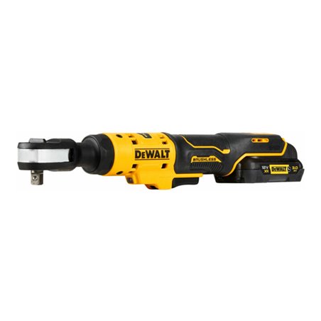 DEWALT 12V XR Akku-Ratsche, 3/8' (bürstenlos) inkl. 1x G-Akku (12 Volt / 3 Ah) DCF503L1G-QW