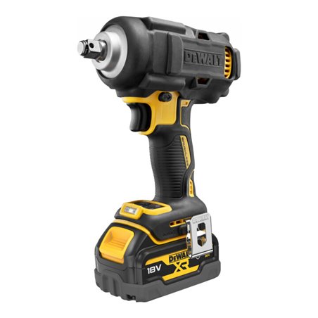 DEWALT 18V XR Akku-Schlagschrauber, 1/2' (bürstenlos), max. 813 Nm, inkl. 2x G-Akku (18 Volt / 5 Ah) DCF891P2G-QW