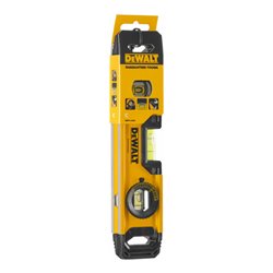 DEWALT Torpedo-Hohlprofil-Wasserwaage 25cm rotierbare Libelle DWHT0-43003