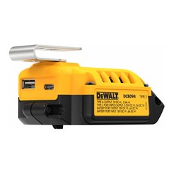 DEWALT Kombi-Ladegerät mit Powerbank-Funktion für 18 Volt XR und XR Flexvolt-Akkus DCB094K-QW
