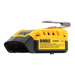 DEWALT Kombi-Ladegerät mit Powerbank-Funktion für 18 Volt XR und XR Flexvolt-Akkus DCB094K-QW
