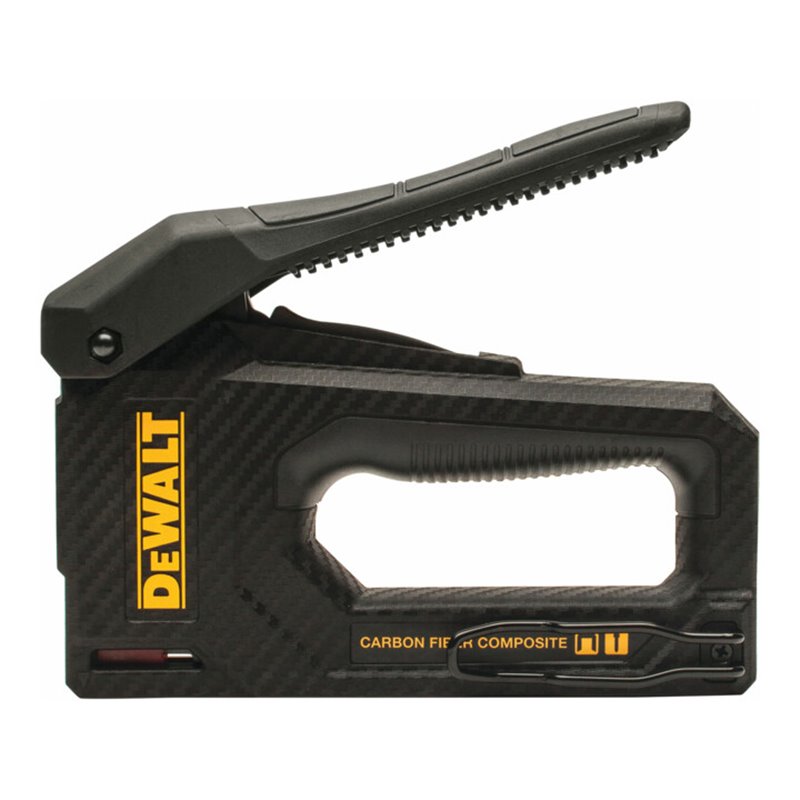 DEWALT 2-in-1 Karbonfaser Handtacker und Nagler für 6-14mm Klammern und 12, 15mm Stiftnägel Typ 18 DWHT80276-0