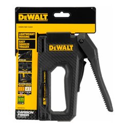 DEWALT 2-in-1 Karbonfaser Handtacker und Nagler für 6-14mm Klammern und 12, 15mm Stiftnägel Typ 18 DWHT80276-0