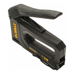 DEWALT 2-in-1 Karbonfaser Handtacker und Nagler für 6-14mm Klammern und 12, 15mm Stiftnägel Typ 18 DWHT80276-0