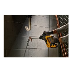 DEWALT 12 Volt SDS-plus Akku-Bohrhammer 14mm (bürstenlos), 1,1 Joule - Basisversion DCH072NT-XJ