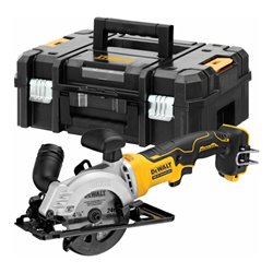 DEWALT 18 Volt Akku-Handkreissäge in kompakter Bauform, 38mm Schnitttiefe (Basisversion) DCS571NT-XJ